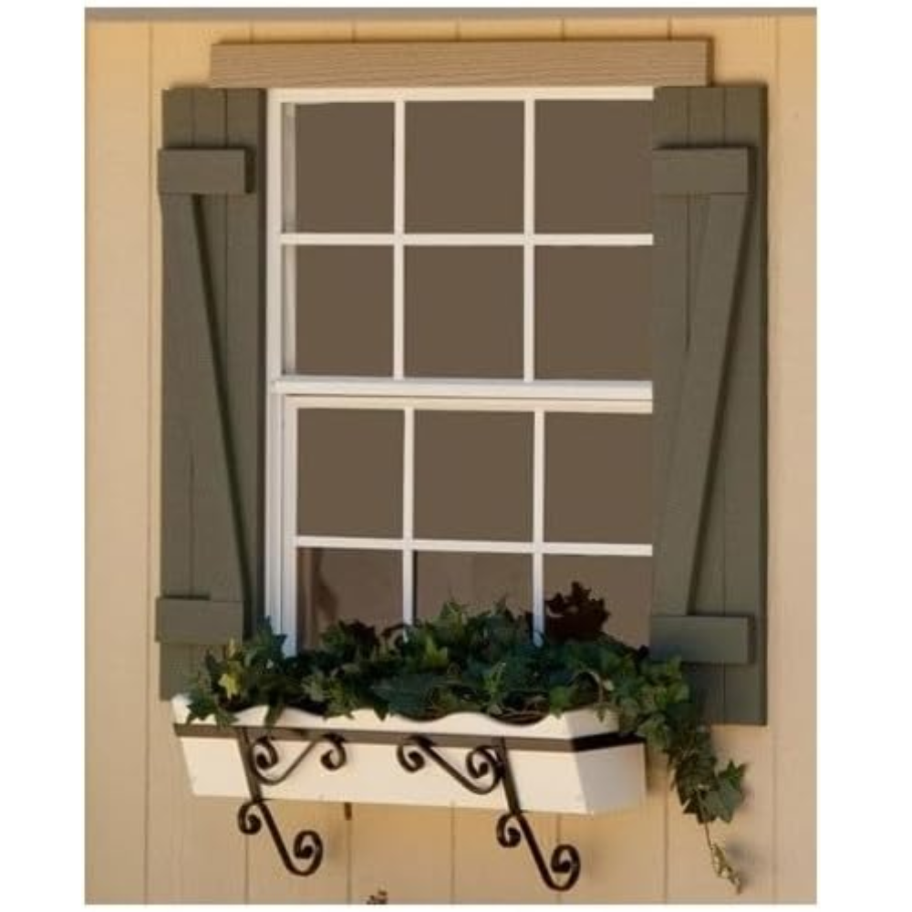 EZ-Fit Homestead 8×10 Wood Storage Shed Kit