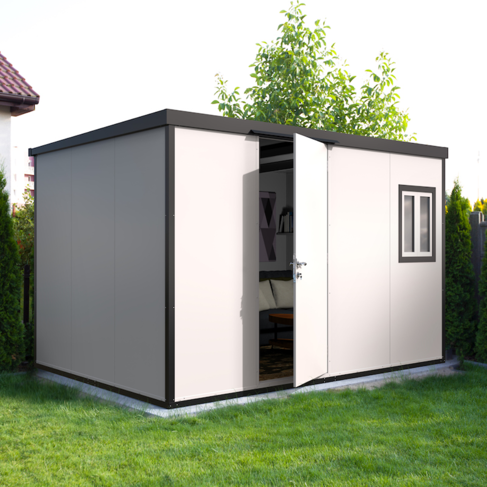 Duramax 13' × 10' Insulated Building w/ Foundation Kit