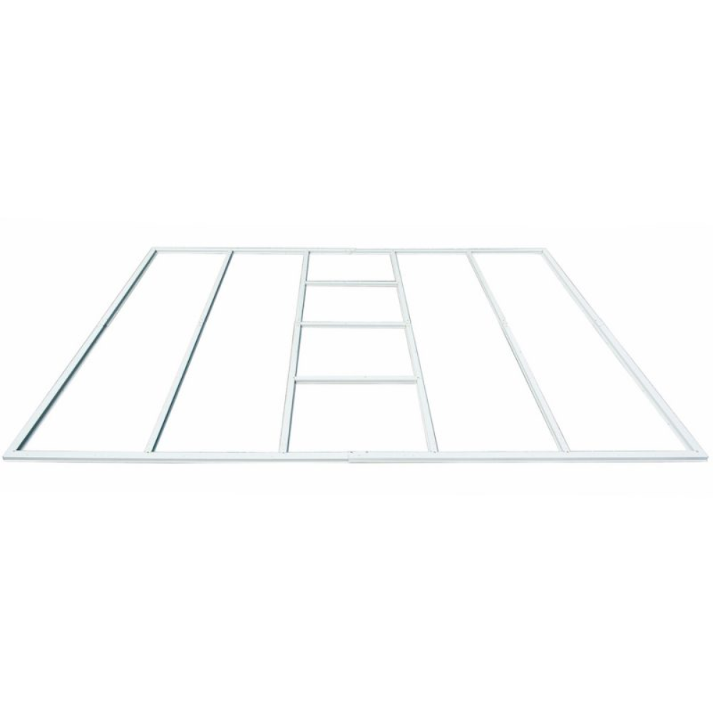 DuraMax 10.5′ × 5′ Woodbridge Vinyl Shed w/ Foundation Kit