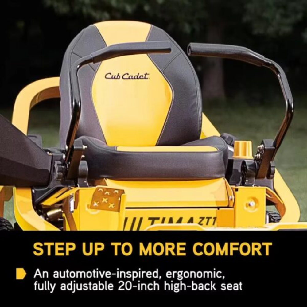 Cub Cadet Ultima ZT1 50 in. Fabricated Deck 23HP V-Twin Kawasaki FR Series Engine Dual Hydro Drive Gas Zero Turn Riding Lawn