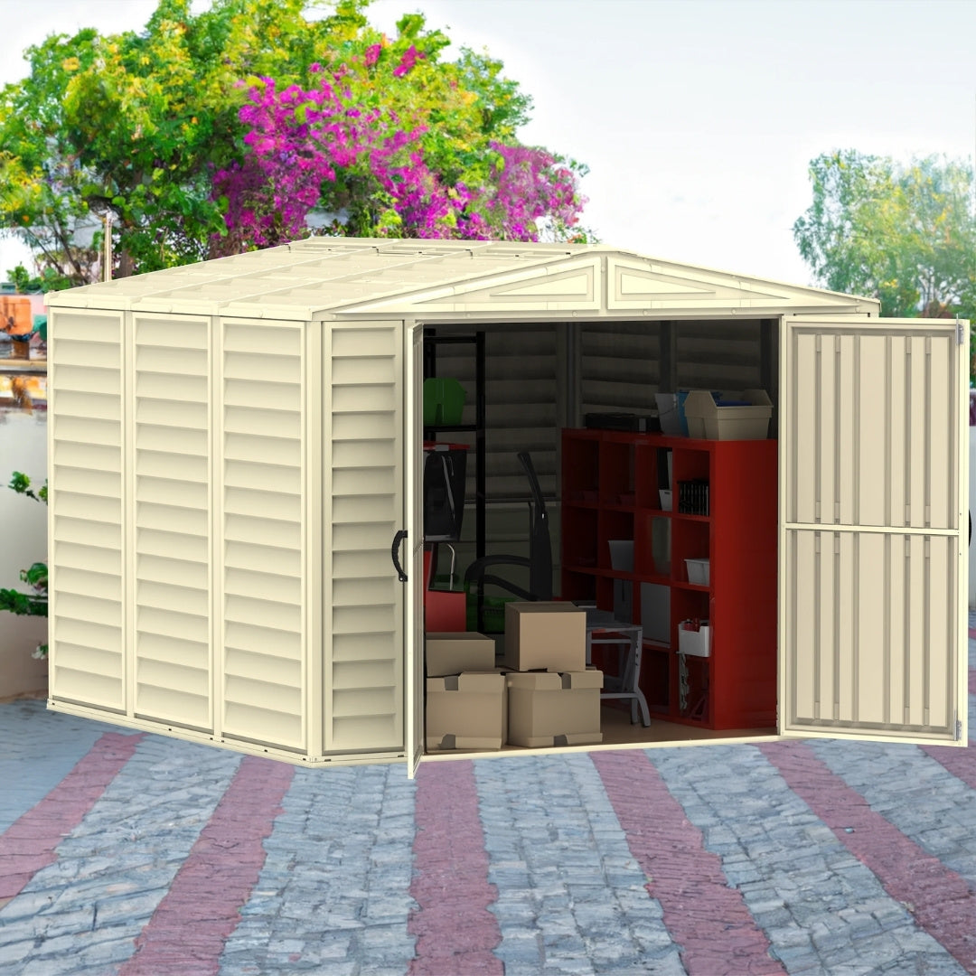 Duramax DuraMate Shed 8x8 Ivory