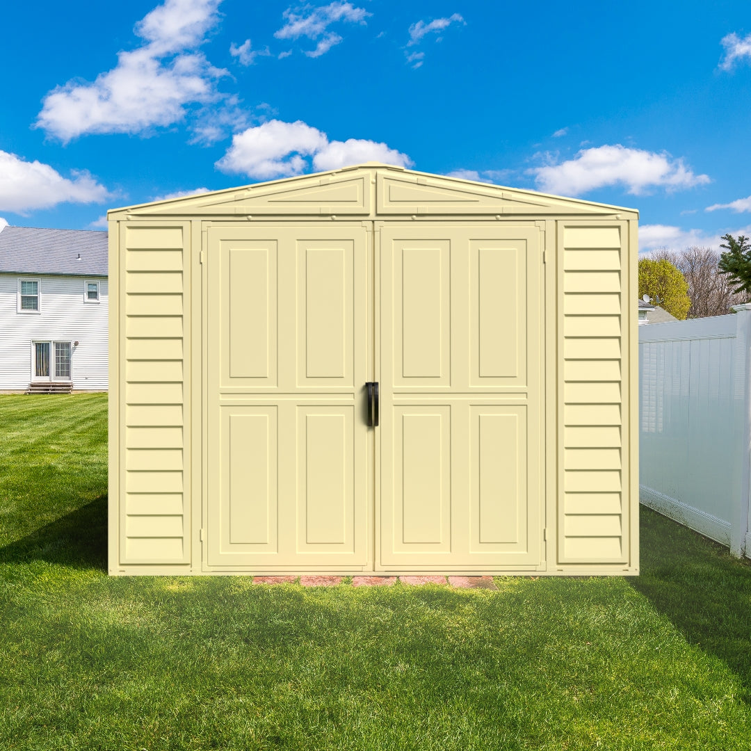 Duramax DuraMate Shed 8x8 Ivory