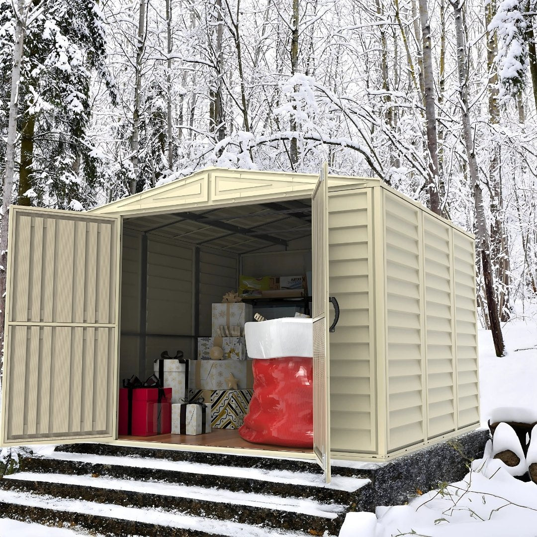 Duramax DuraMate Shed 8x8 Ivory