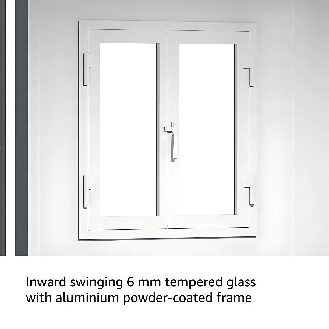 Duramax Garden Glass Home 10x10 Anthracite Black Grey