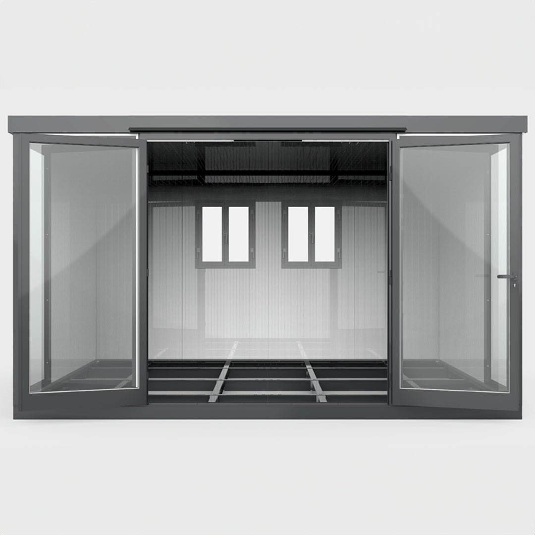 Duramax Garden Glass Home 13x10Anthracite Black Grey