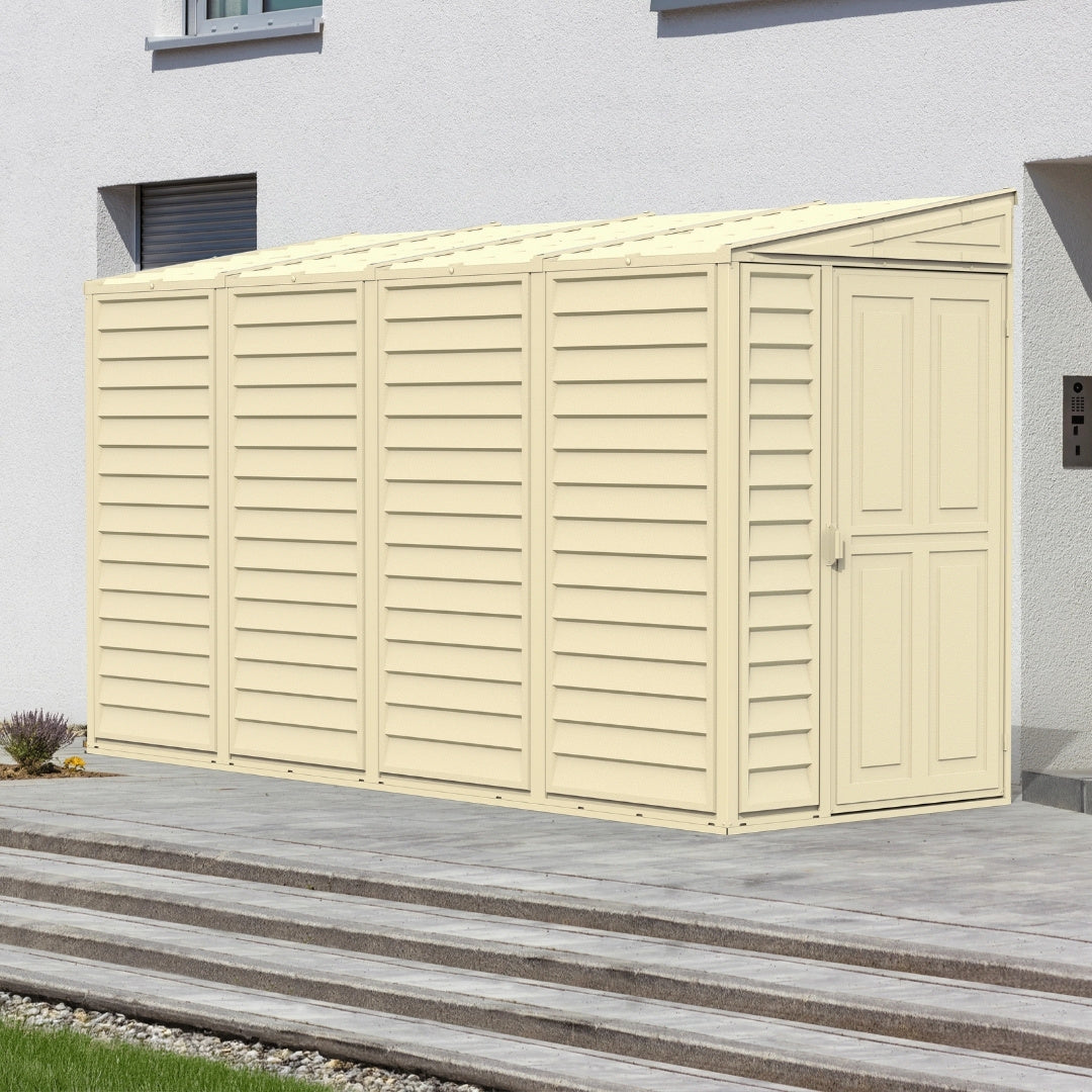 Duramax SideMate Shed 4x10 Ivory
