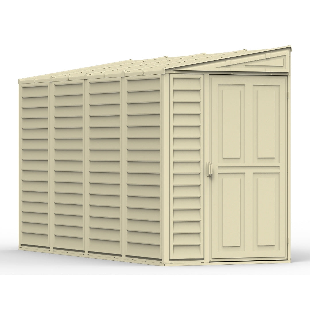 Duramax SideMate Shed 4x10 Ivory