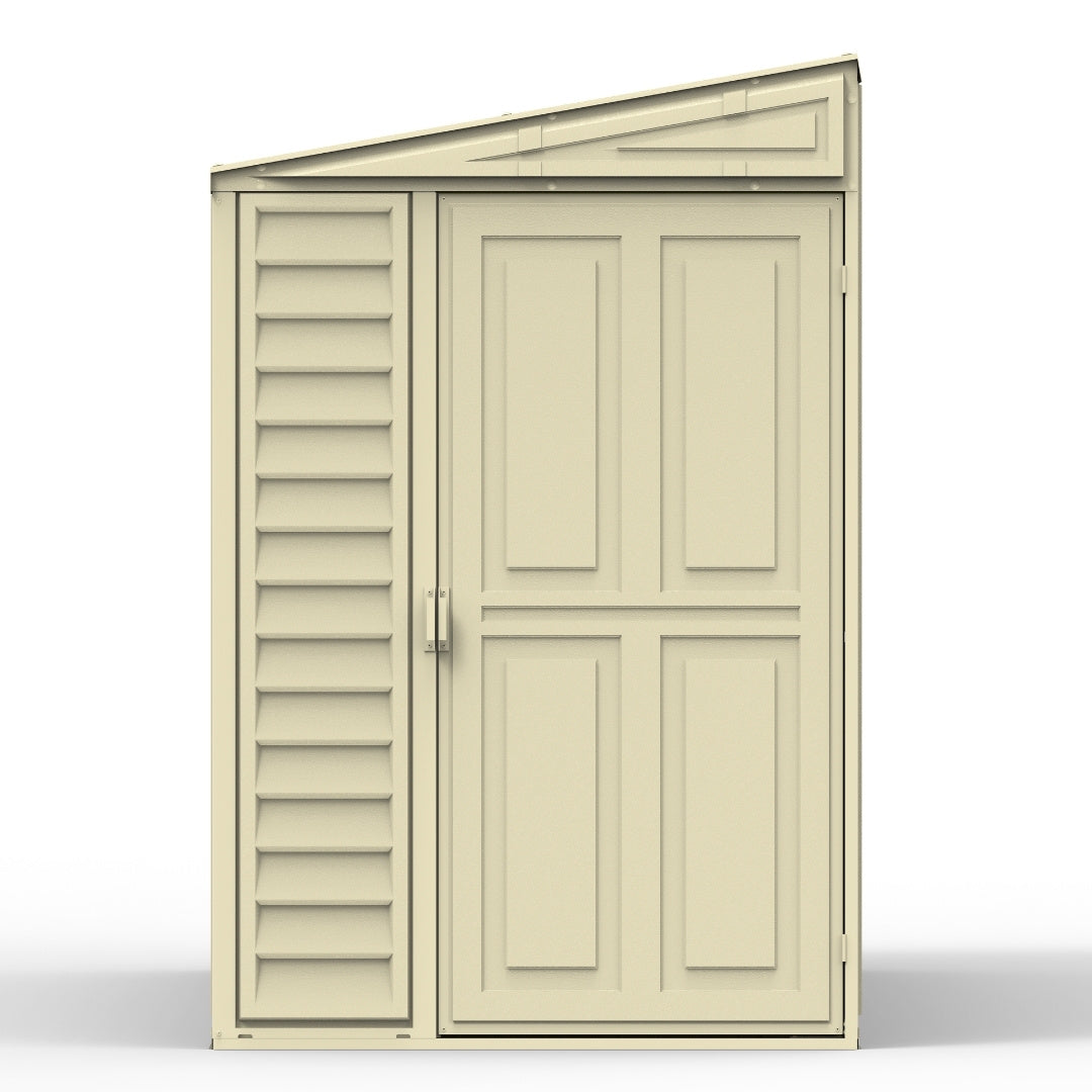 Duramax SideMate Shed 4x10 Ivory