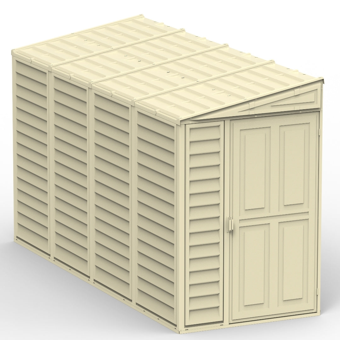 Duramax SideMate Shed 4x10 Ivory