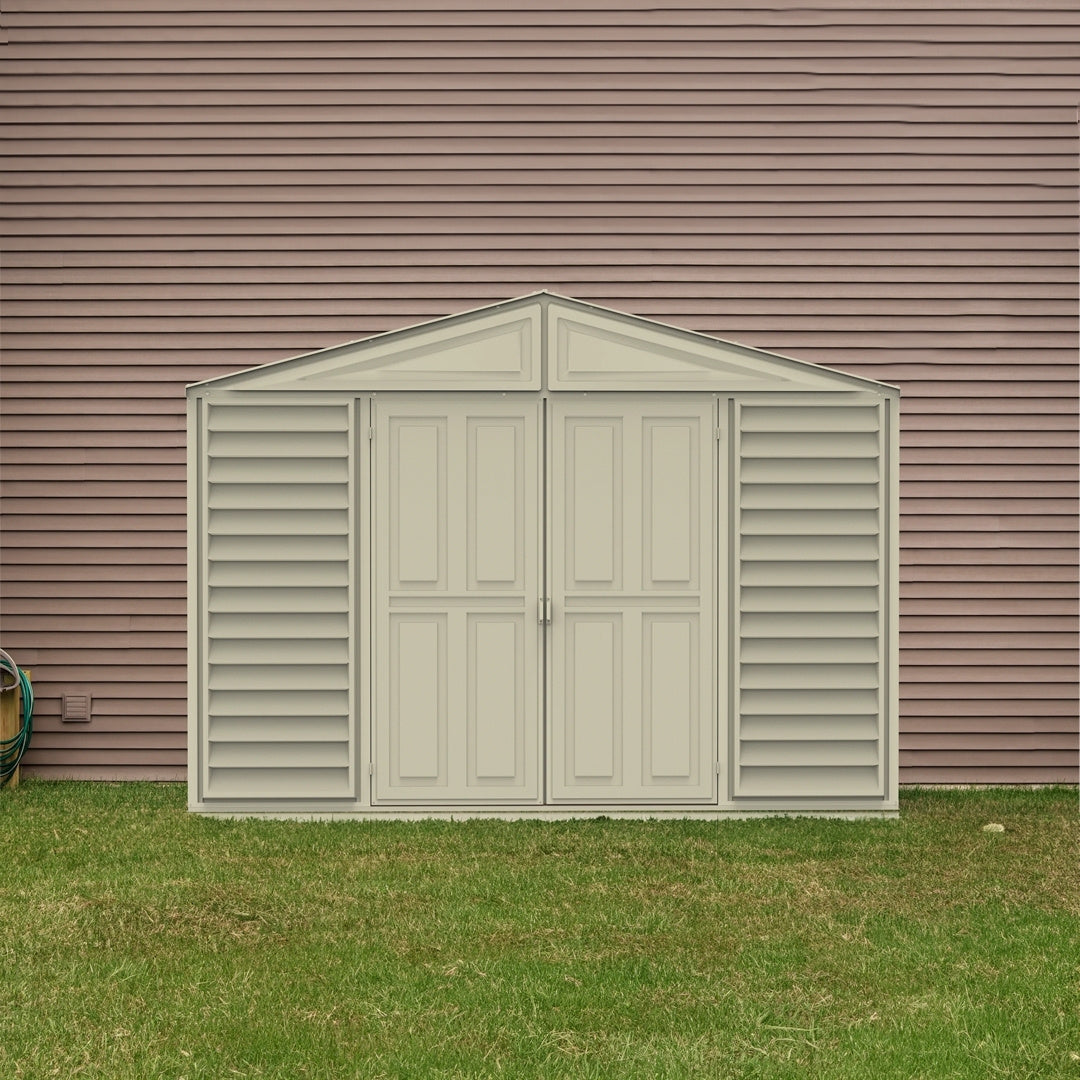 Duramax SidePro Shed 10x3 Ivory