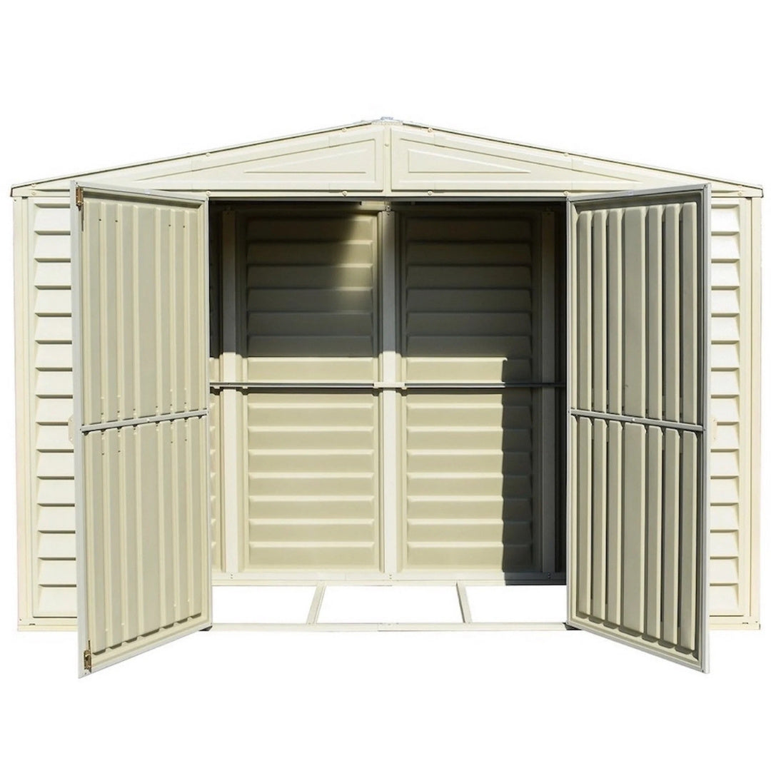 Duramax SidePro Shed 10x3 Ivory