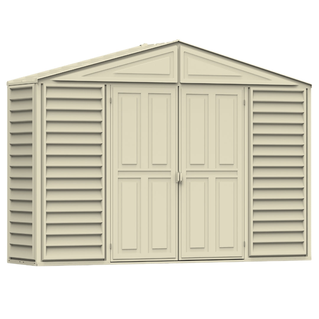 Duramax SidePro Shed 10x3 Ivory