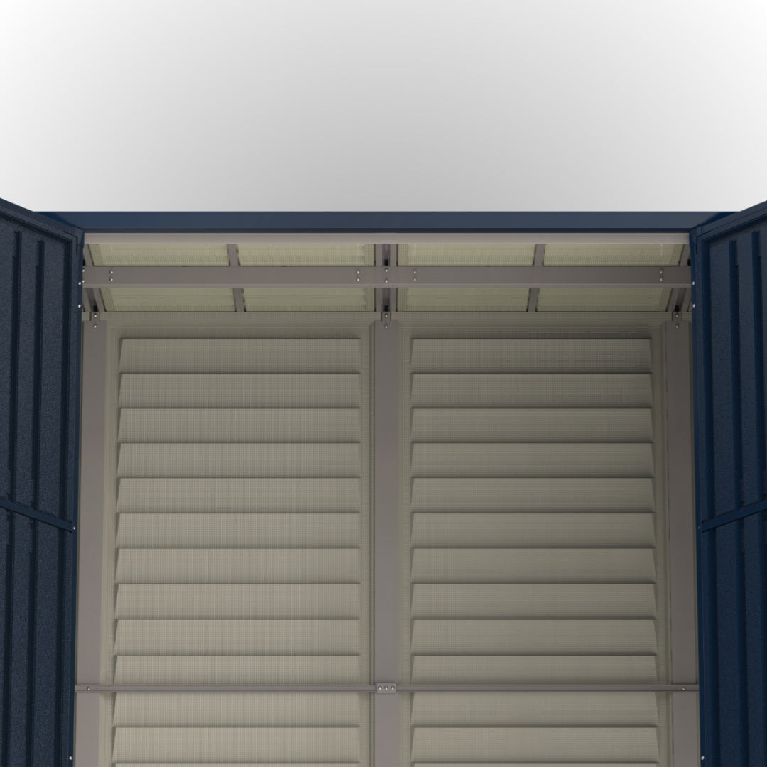 Duramax SideMate Plus Pro Shed 10x4 Adobe & Dark Grey