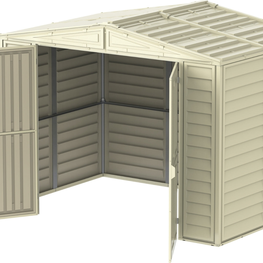 Duramax DuraMate Shed 8x6 Ivory