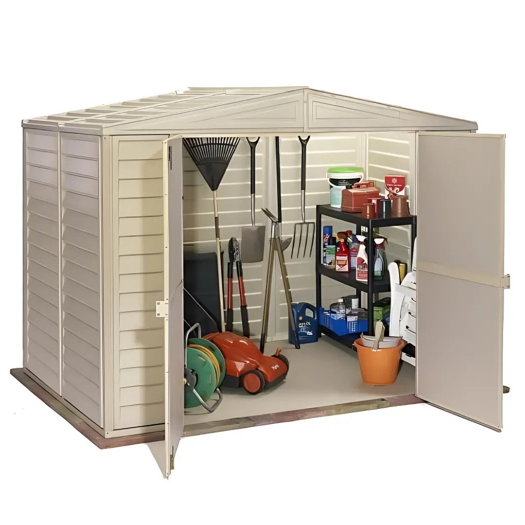 Duramax DuraMate Shed 8x6 Ivory