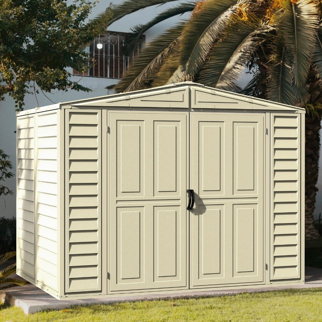 Duramax DuraMate Shed 8x6 Ivory