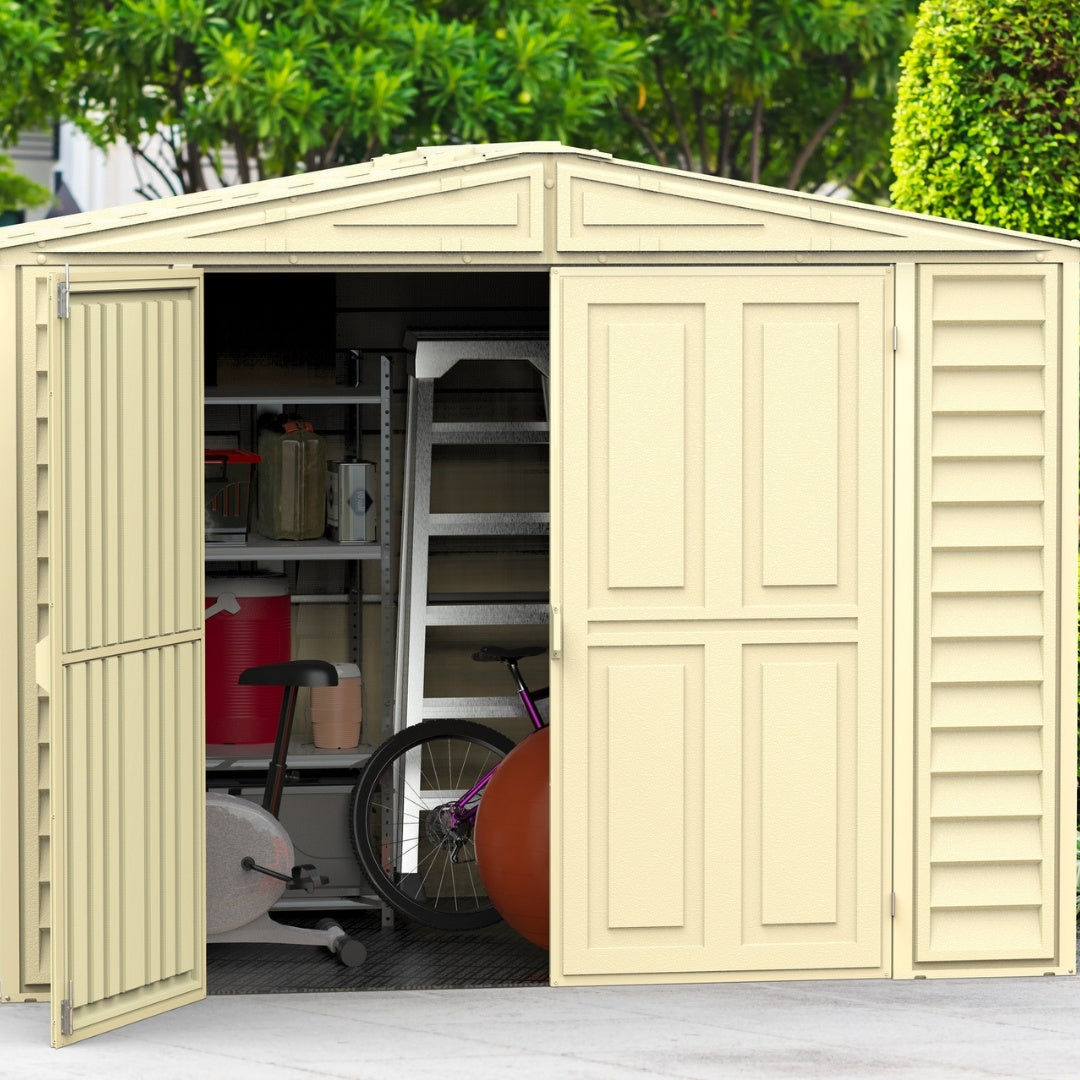 Duramax DuraMate Shed 8x6 Ivory