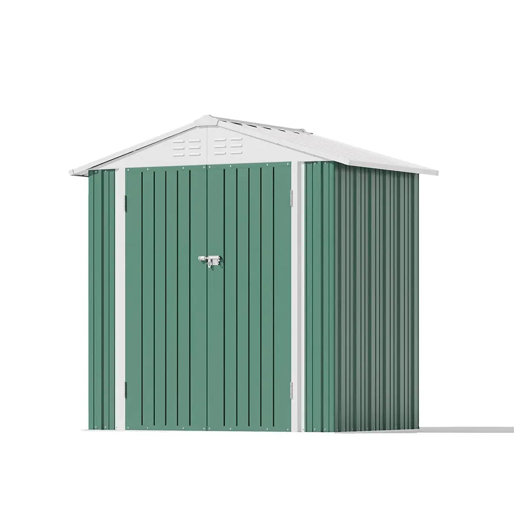 Patiowell 6x4 Metal Shed Pro With Peak Roof