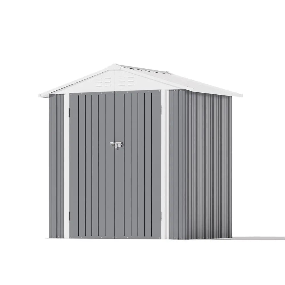Patiowell 6x4 Metal Shed Pro With Peak Roof
