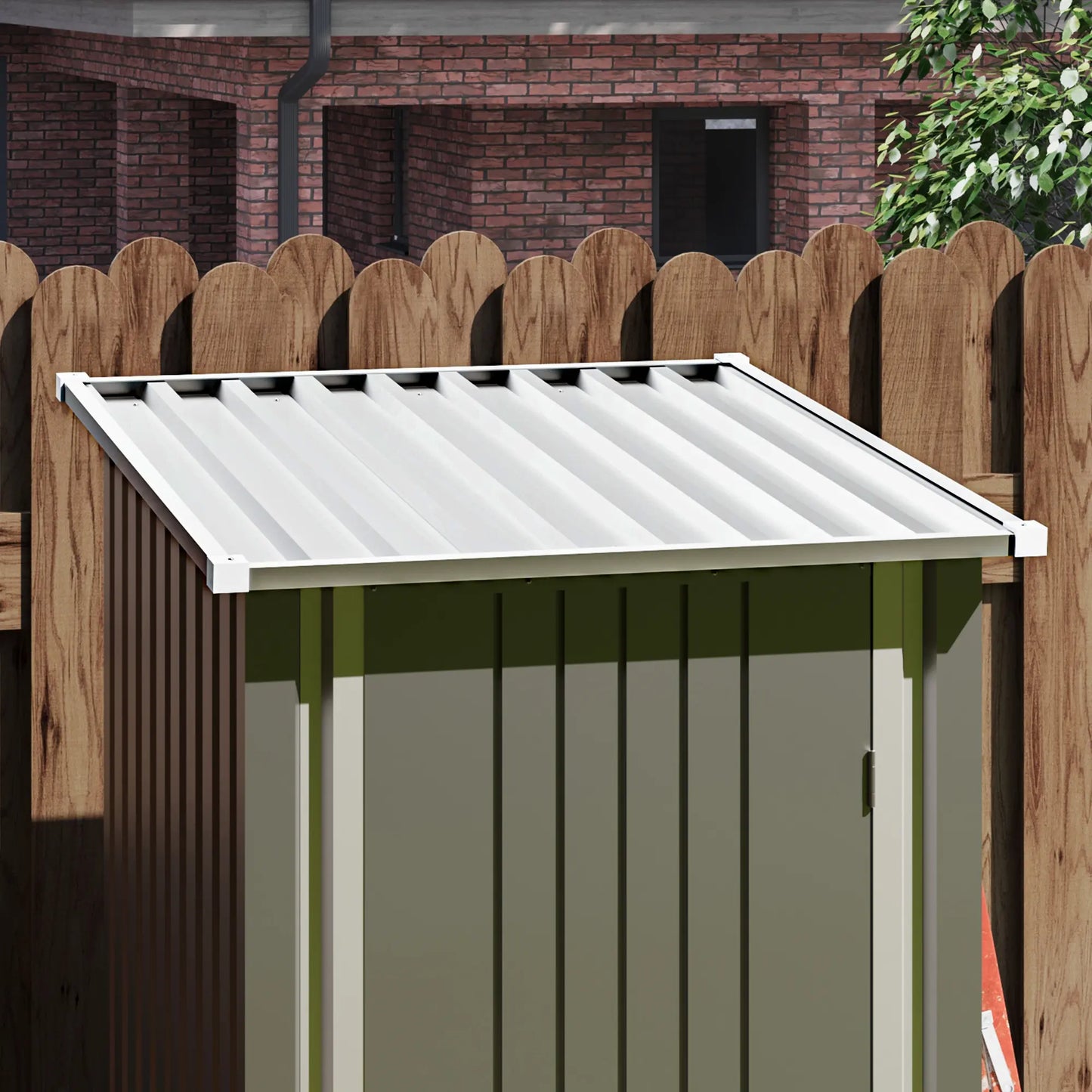 Patiowell 3x3 Metal Outdoor Storage Shed Pro