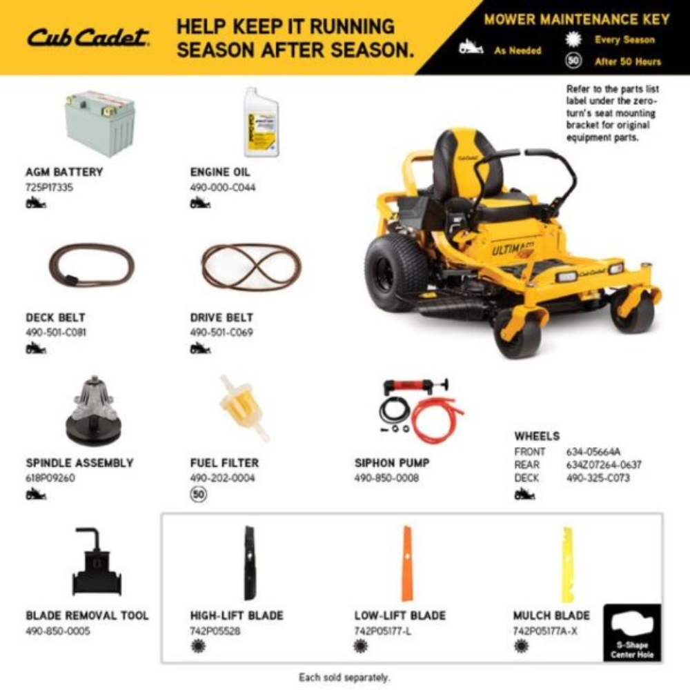 Cub Cadet Ultima ZT1 42 Zero-Turn Lawn Mower