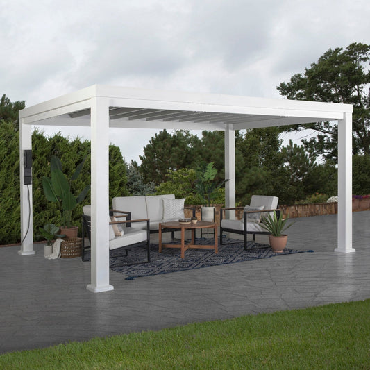 14×10 Windham Modern Steel Pergola