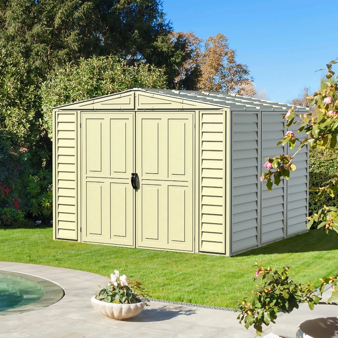 Duramax DuraMate Shed 8x8 Ivory