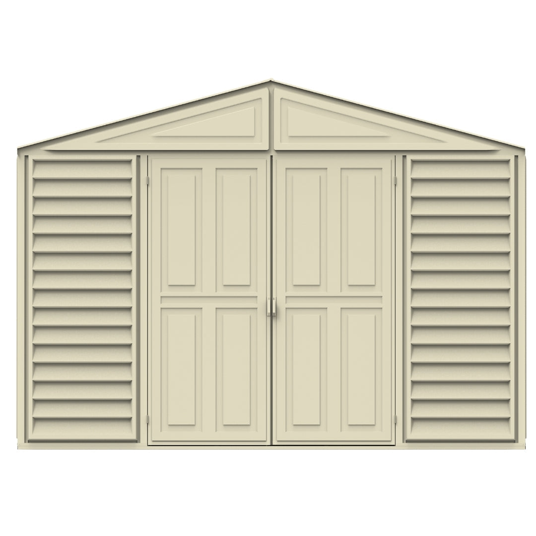 Duramax SidePro Shed 10x3 Ivory