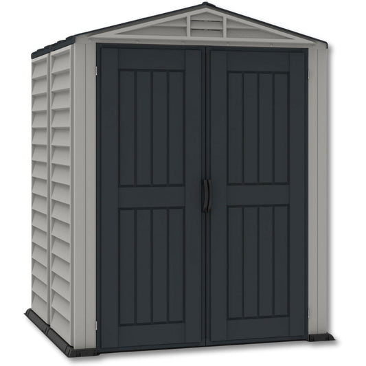 Duramax YardMate Plus Shed 5x5 Adobe & Dark Grey