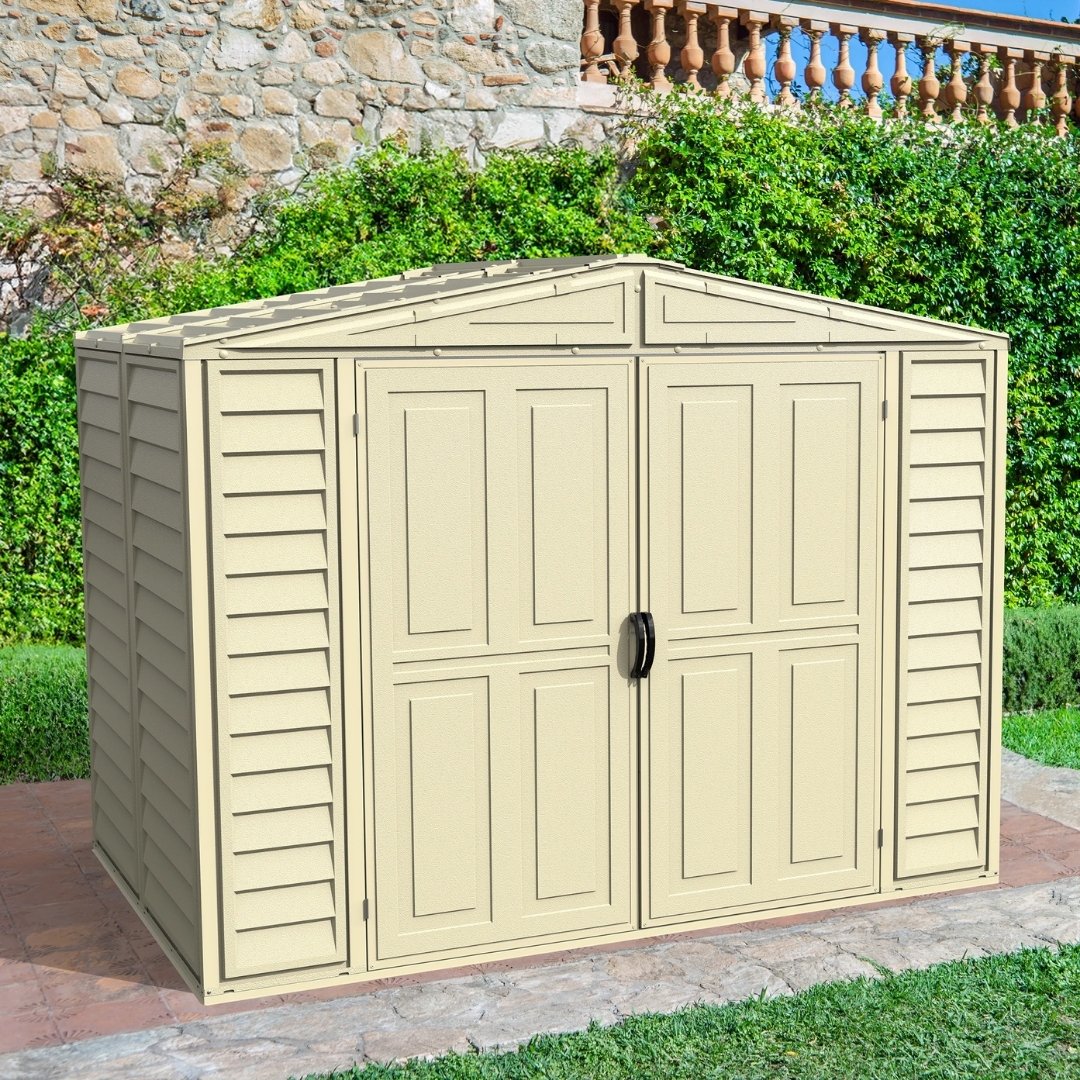 Duramax DuraMate Shed 8x6 Ivory