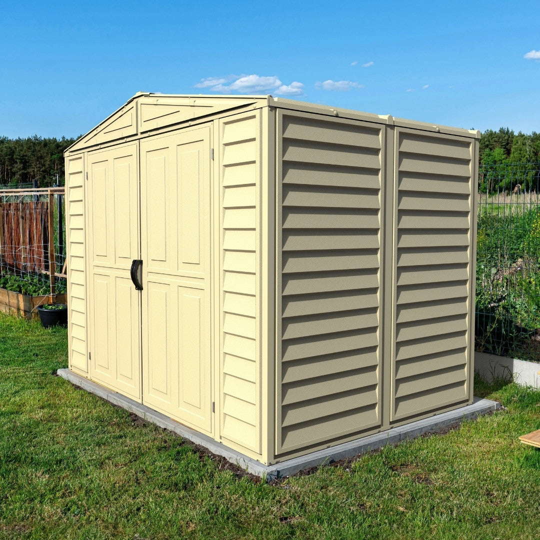 Duramax DuraMate Shed 8x6 Ivory