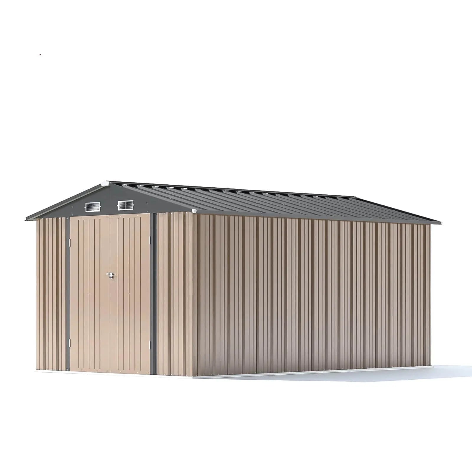 Patiowell 8x12 Metal Storage Shed